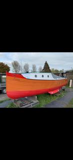 Opduwer sleper 1912 gerestaureerd, Watersport en Boten, Ophalen, Staal, Binnenboordmotor, 6 meter of meer