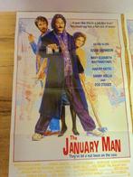 Originele Bioscoop Posterset van "The January Man" 1989., Rechthoekig Staand, Deurposter of groter, Ophalen of Verzenden, Zo goed als nieuw