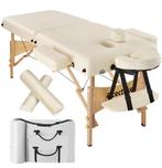 Massagetafel-set 2 zones (zwarte draagtas), Sport en Fitness, Massageproducten, Ophalen, Zo goed als nieuw, Massagetafel