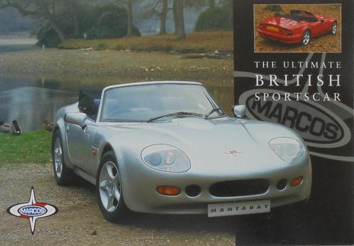 MARCOS BROCHURE., Boeken, Auto's | Folders en Tijdschriften, Zo goed als nieuw, Overige merken, Ophalen of Verzenden