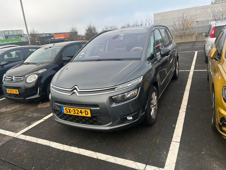 Citroën C4 (Grand) Picasso 1.6 Hdif 16V 2014 Grijs, Auto's, Citroën, Particulier, C4 (Grand) Picasso, Diesel, B, MPV, Handgeschakeld