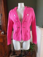 Anna Blue mooie roze blazer 42 L koetsier jasje Gratis Verz., Maat 42/44 (L), Jasje, Roze, Gedragen