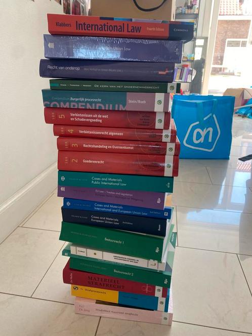 Boeken rechtsgeleerdheid Erasmus Universiteit, Boeken, Studieboeken en Cursussen, Zo goed als nieuw, WO, Beta, Ophalen of Verzenden