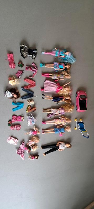 Set barbiepoppen beschikbaar voor biedingen
