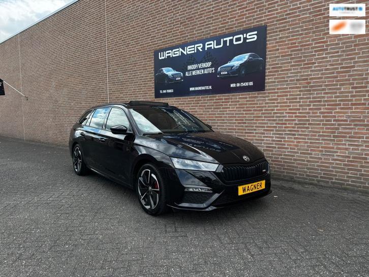Skoda Octavia Combi 2.0 TSI RS BOMVOLL KEYLESS PANO RIJHULPS, Auto's, Skoda, Bedrijf, Te koop, Octavia, ABS, Achteruitrijcamera