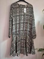 Lange jurk met wijde rok, slangenprint, NIEUW, maat L /40, Kleding | Dames, Jurken, Maat 38/40 (M), Zwart, Nieuw, Ophalen of Verzenden