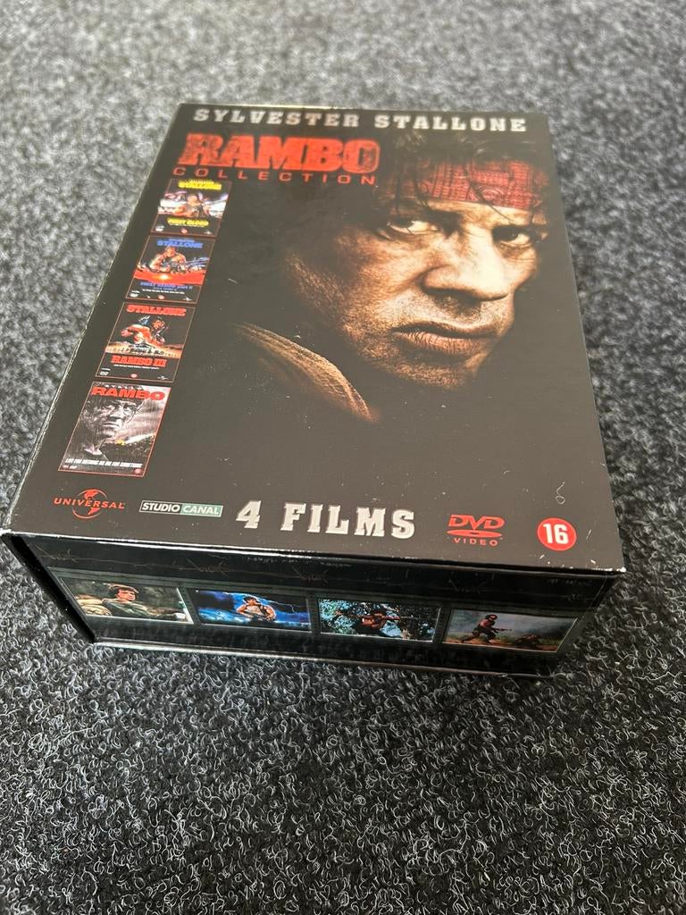 Rambo collection dvd box, Cd's en Dvd's, Vanaf 16 jaar, Ophalen of Verzenden, Zo goed als nieuw