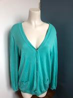 Atelier lichtblauw turquoise dun vestje 44 viscose katoen, Blauw, Maat 42/44 (L), Ophalen of Verzenden, X