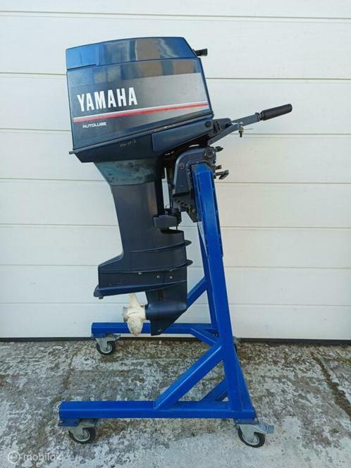 Yamaha | 30 pk | 2 takt| Autolube|Langstaart|, Watersport en Boten, Buiten- en Binnenboordmotoren, Gebruikt, Benzine, Buitenboordmotor