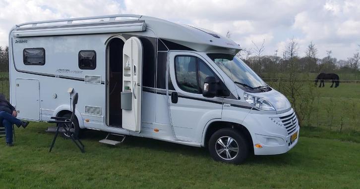 Dethleffs T6511 Advantage AUTOMAAT 2014 Half Intergraal, Caravans en Kamperen, Campers, Particulier, tot en met 3, Half-integraal