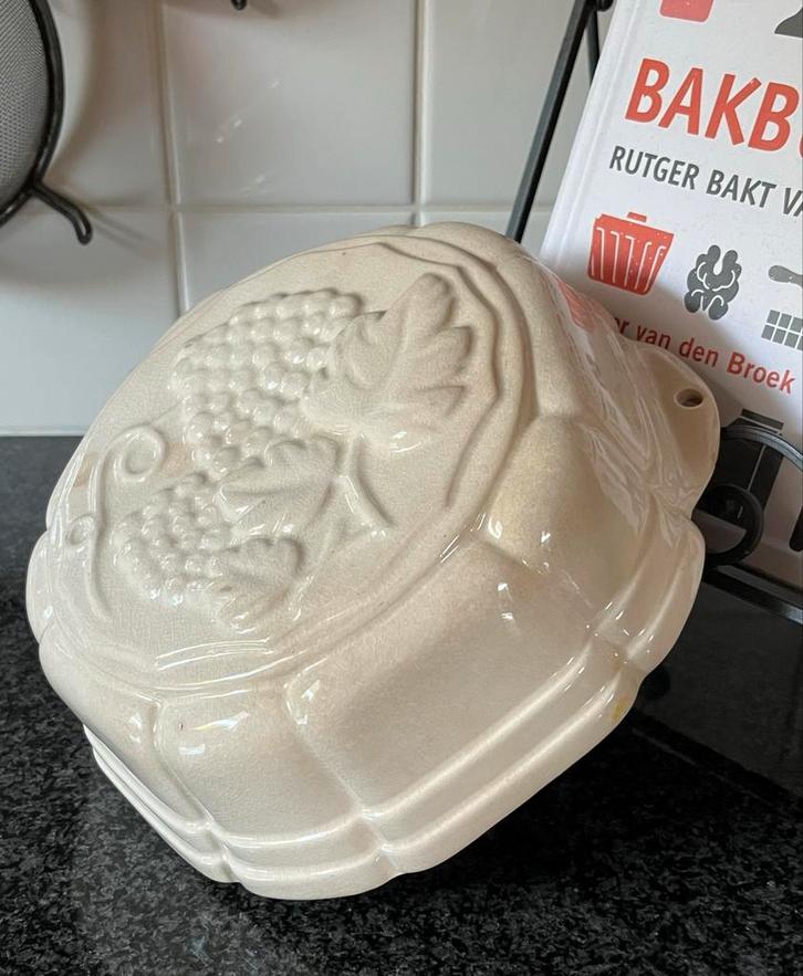 Antieke Brocante Puddingvorm, Huis en Inrichting, Keuken | Keukenbenodigdheden, Gebruikt, Ophalen of Verzenden