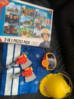 brandweerman sam verkleedpak en puzzel, Kinderen en Baby's, Gebruikt, Ophalen of Verzenden