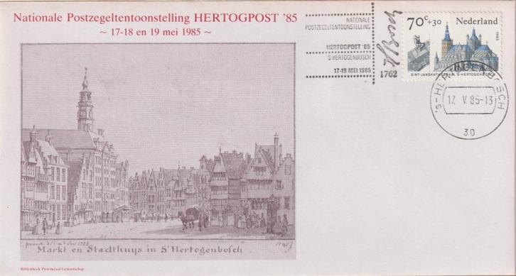 Nederland 85 Nat. Postzegel EXPO Hertogpost 's-Hertogenbosch, Postzegels en Munten, Brieven en Enveloppen | Nederland, Envelop