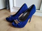 Blauwe pumps, Kleding | Dames, Schoenen, Pumps, Blauw, Ophalen of Verzenden, Zo goed als nieuw