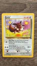 Pokémon card Eevee 51/64 1995, Hobby en Vrije tijd, Verzamelkaartspellen | Pokémon, Losse kaart, Verzenden