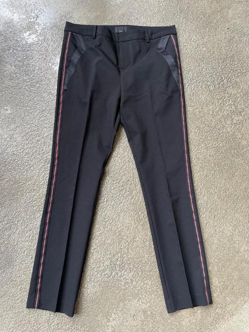 Casual pantalon broek van Pulz maat 40, Kleding | Dames, Broeken en Pantalons, Gedragen, Maat 38/40 (M), Zwart, Lang, Ophalen of Verzenden