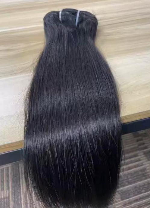 120GRAM RAW INDIAN HAIR NIEUW ZWART, Sieraden, Tassen en Uiterlijk, Uiterlijk | Haarverzorging, Nieuw, Pruik of Haarverlenging