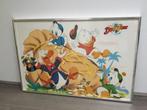 Jaren 80 Ducktales poster met Oom Dagobert in mooie lijst, Verzamelen, Ophalen of Verzenden, Overige figuren, Zo goed als nieuw