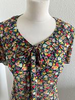King Louie maat XXL kleurrijke bloemen top blouse 2290, Kleding | Dames, Maat 46/48 (XL) of groter, Ophalen of Verzenden, Zo goed als nieuw