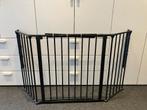 Verstelbaar modulair traphek met deur antraciet (3 delen), Ophalen, Zo goed als nieuw, 115 cm of meer, Metaal of IJzer