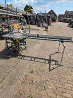 Gjerde 1603 bouwzaag met aanvoer roltafel en afzuiger, Doe-het-zelf en Verbouw, Gereedschap | Zaagmachines, Ophalen, Gjerde, Gebruikt