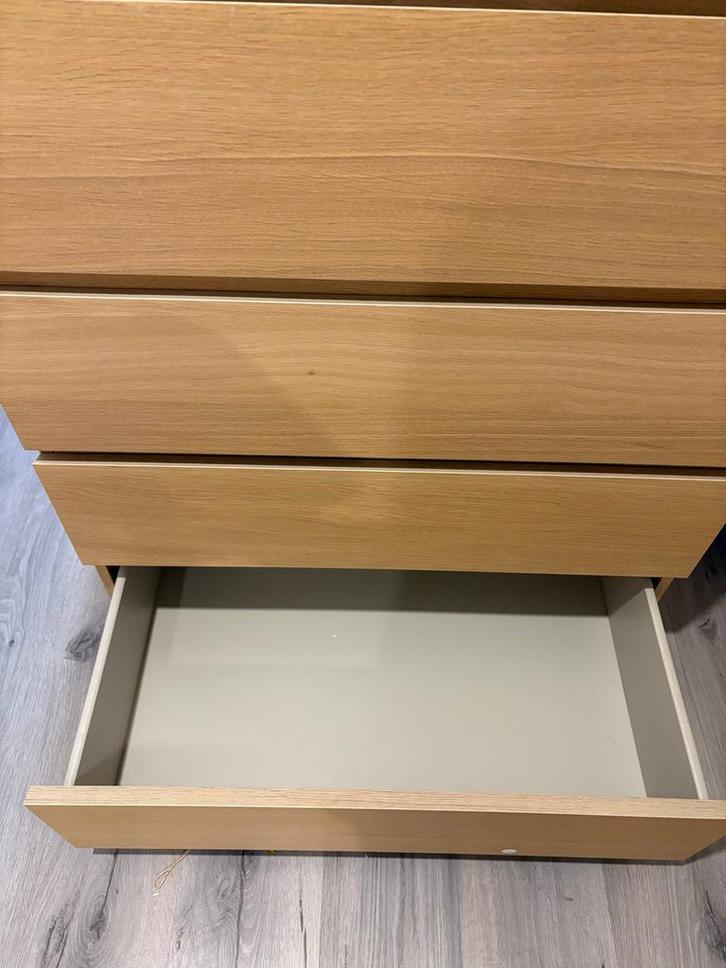Ikea Malm ladekast, Huis en Inrichting, Kasten | Ladekasten, Gebruikt, 100 tot 150 cm, 50 tot 100 cm, 25 tot 50 cm, Overige houtsoorten
