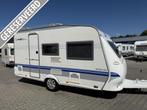Hobby De luxe Easy 400 SB bj 2003 met voortent en luifel, Hobby, Bedrijf, Treinzit, Overige