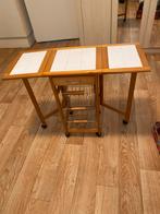 Keukentafltje, Doe-het-zelf en Verbouw, Hout en Planken, Minder dan 25 mm, Ophalen of Verzenden, Zo goed als nieuw, Minder dan 200 cm