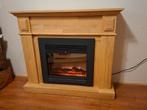 Electrische haard met ombouw, Ophalen, Zo goed als nieuw, Vrijstaande haard, Elektrische haard