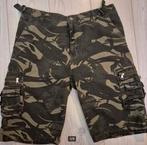 Stoere army korte wijde broek zakken M, Verzenden, Nieuw, Maat 48/50 (M), Groen