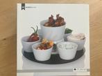 Lazy susan, oven safe bowls, Huis en Inrichting, Ophalen, Keramiek, Zo goed als nieuw, Overige stijlen