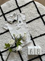 Heel goed wit tuxedo romper baby 68 kerst strik #mrb86size68, Jongetje of Meisje, Jacky, Ophalen of Verzenden, Zo goed als nieuw