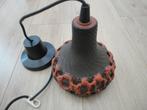 Mooie vintage jaren 60 hanglamp keramiek fat lava W-Germany, Ophalen of Verzenden, Huis en Inrichting