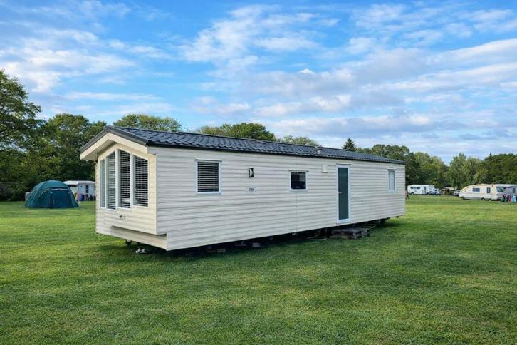 Willerby Eden stacaravan 11,60 x 3,70 mtr., Caravans en Kamperen, Stacaravans, tot en met 6, Ophalen