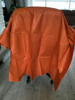 Vlisco damast, Hobby en Vrije tijd, Stoffen en Lappen, 120 cm of meer, Nieuw, Oranje, Ophalen of Verzenden