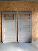 oude garage deuren, Doe-het-zelf en Verbouw, Deuren en Horren, 215 cm of meer, Gebruikt, 120 cm of meer, Hout