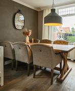 Eettafelstoelen, Ophalen, Gebruikt, Bruin, Leer