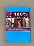 Reisgids 100% Parijs en plattegrond/kaart Parijs, Overige merken, Gelezen, Mo'media, Ophalen of Verzenden