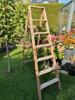Oude schilders trap, Doe-het-zelf en Verbouw, Ladders en Trappen, Ophalen, Gebruikt, Opvouwbaar of Inschuifbaar, Minder dan 2 meter