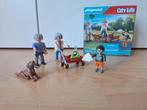 Playmobil set met doos, 70990, opa en oma, hond en kleinkind, Ophalen of Verzenden, Zo goed als nieuw, Complete set
