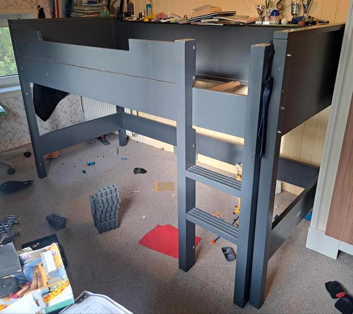 Bopita halve hoogslaper, Kinderen en Baby's, Kinderkamer | Stapelbedden en Hoogslapers, Gebruikt, Halfhoogslaper, Ophalen