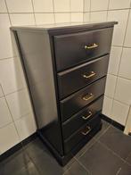Ikea ladekast Zwart/bruin, Huis en Inrichting, Kasten | Ladekasten, Ophalen, Gebruikt, 5 laden of meer, 100 tot 150 cm