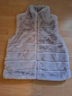 Beige bont gilet, Kleding | Dames, Bodywarmers, Maat 38/40 (M), Beige, Nieuw, Ophalen of Verzenden