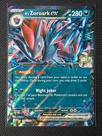 Zoroark ex 098/159 - Journey Together Pokémonkaart, Ophalen of Verzenden, Zo goed als nieuw, Losse kaart, Foil