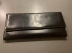 Vintage Zwarte Clutch, Ophalen of Verzenden, Gebruikt, Zwart, Leer