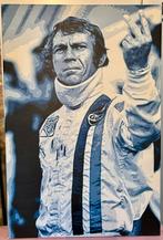 Steve McQueen Canvas 40x60, Antiek en Kunst, Kunst | Schilderijen | Klassiek, Ophalen