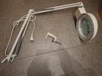 Loeplamp 8066D met klem op tafelrand, Ophalen of Verzenden, Gebruikt, Loeplamp