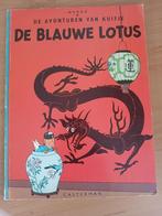 Kuifje De Blauwe Lotus 1e druk 1946, Eén stripboek, Ophalen of Verzenden, Zo goed als nieuw