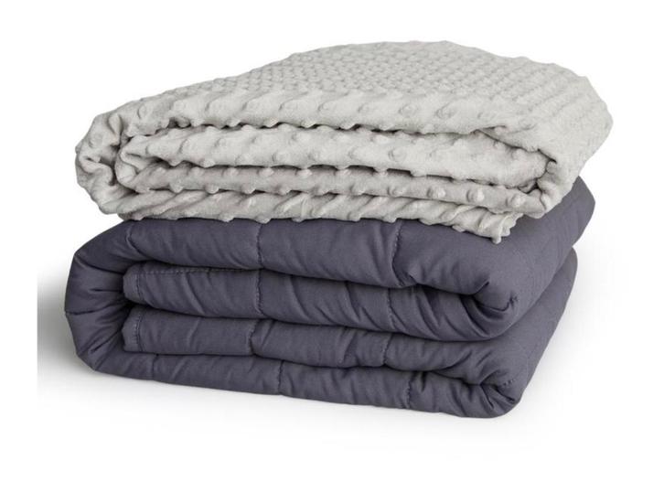 Verzwaringsdeken incl hoes, Huis en Inrichting, Slaapkamer | Beddengoed, Nieuw, Deken of Dekbed, Eenpersoons, Grijs, Ophalen