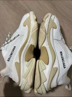 Balenciaga triple S White Tan schoenen / Sneakers, Ophalen of Verzenden, Wit, Zo goed als nieuw, Sneakers of Gympen
